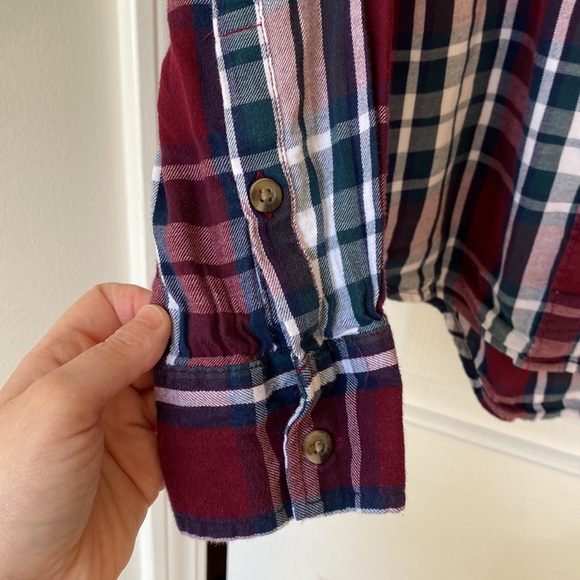 SO plaid button up shirt - Picture 3 of 6